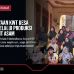 Pemberdayaan KWT Desa Bagelen melalui Produksi Jamu Kunyit Asam