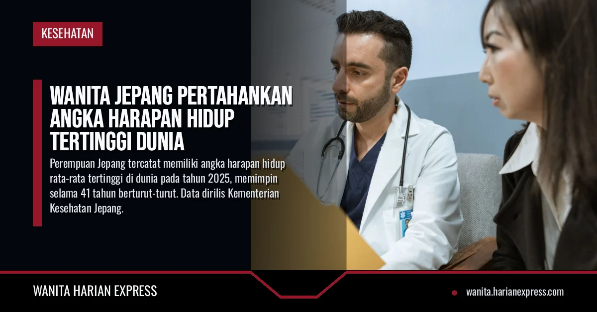 Wanita Jepang Pertahankan Angka Harapan Hidup Tertinggi Dunia