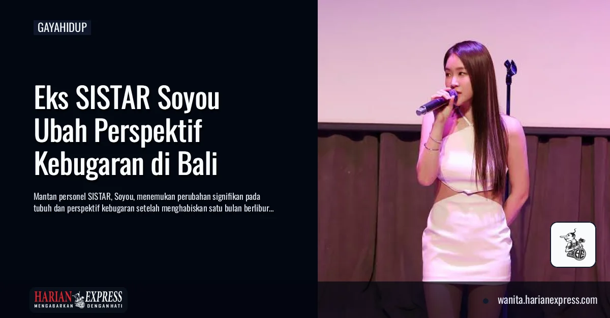 Sebulan di Bali, Soyou Temukan Cara Baru Menikmati Tubuh dan Waktu untuk Diri Sendiri